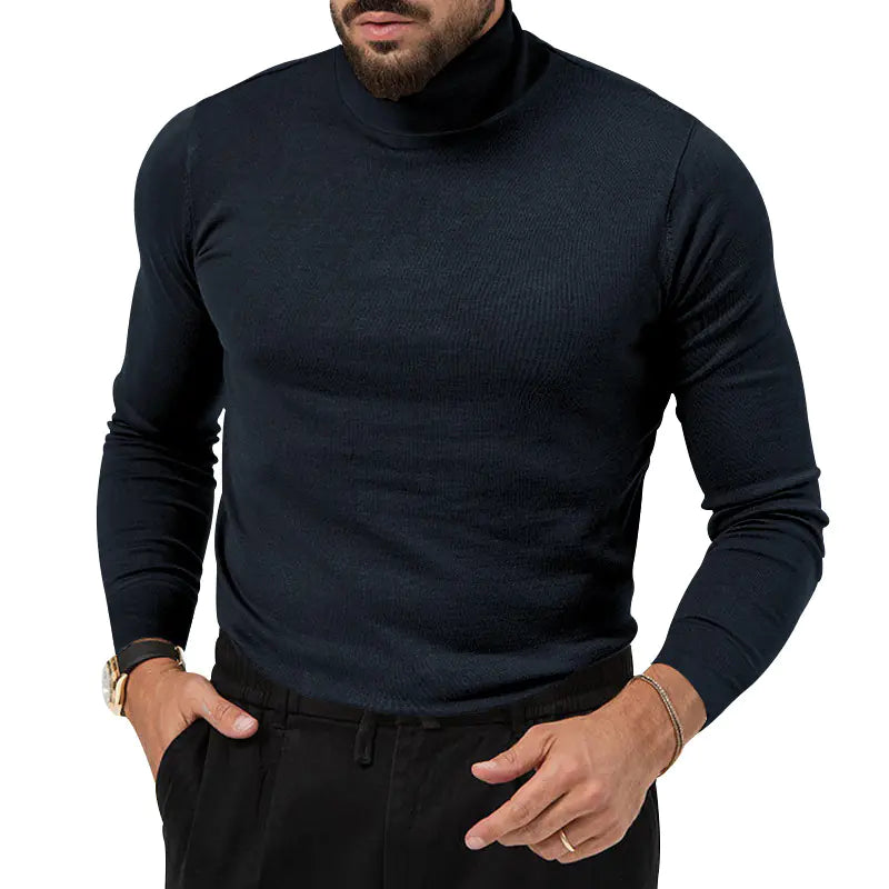 Men’s Slim Fit Turtleneck Sweater
