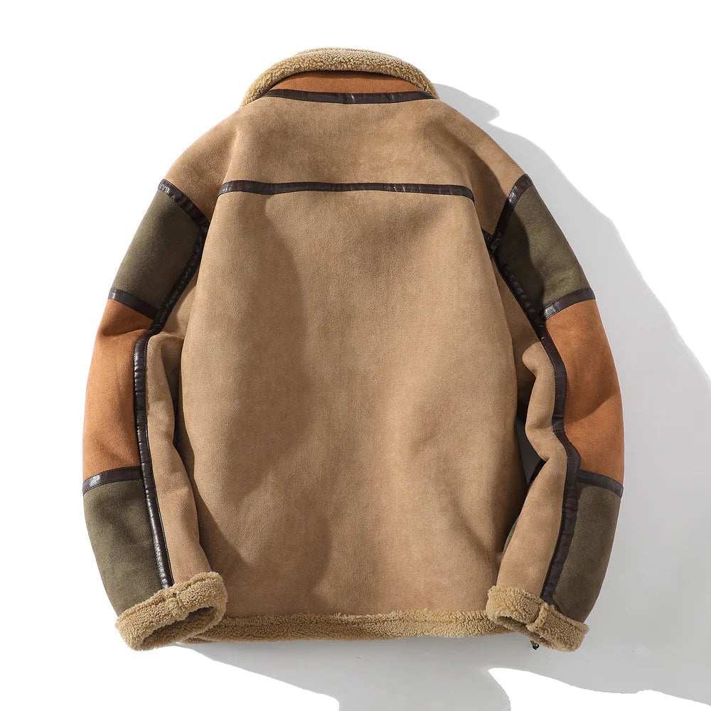 Men's Rugged Fur Winter Jacket