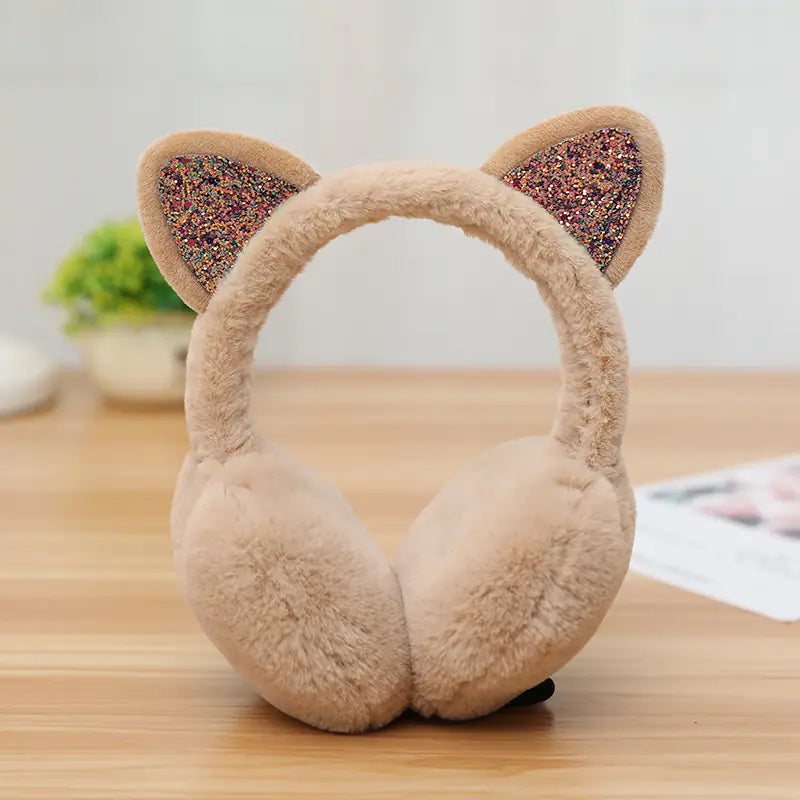 Plush Cat Earmuffs
