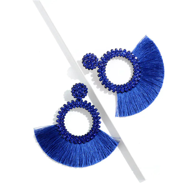 Gypsy Tassel Drop Earrings