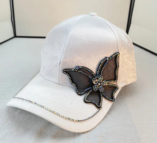 The Ivy Butterfly Cap