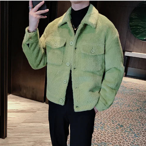 Men's Faux Fur Coat