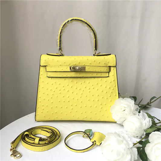 Ostrich Luxe Bag