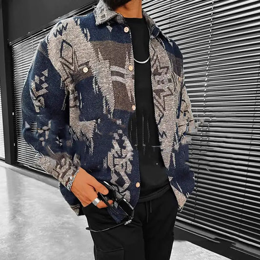 Men’s Plaid Shirt Jacket