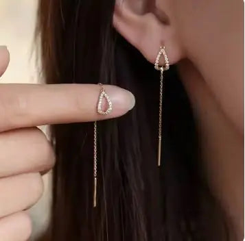 Infinity Drop Earrings