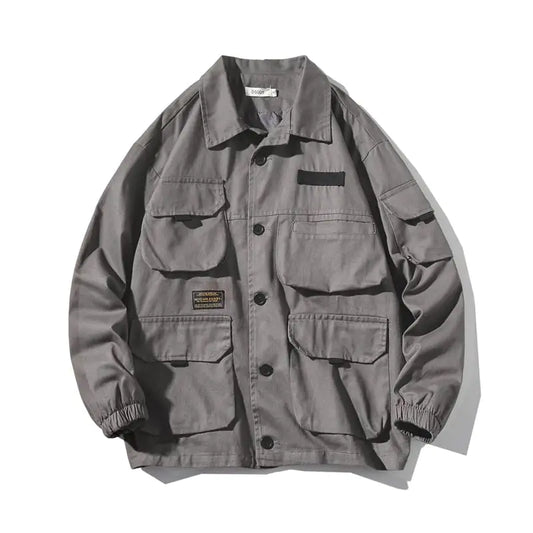 Men's Multi Pocket Utility Jacket