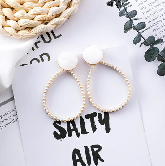 Amour Pearl Drop Earrings