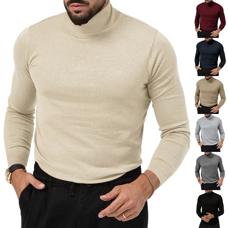 Men’s Slim Fit Turtleneck Sweater