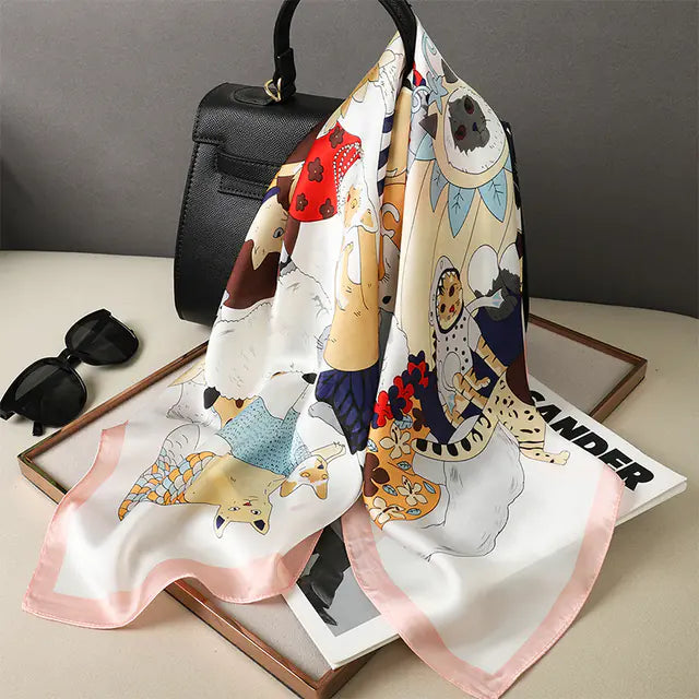Silk Square Scarf