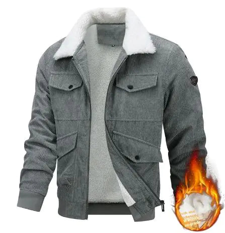 Men’s Lapel Fleece Jacket