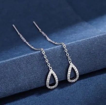 Infinity Drop Earrings