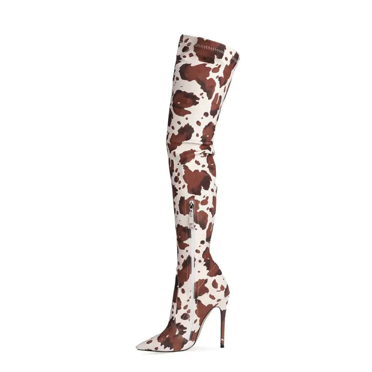 Spotted Luxe Boots