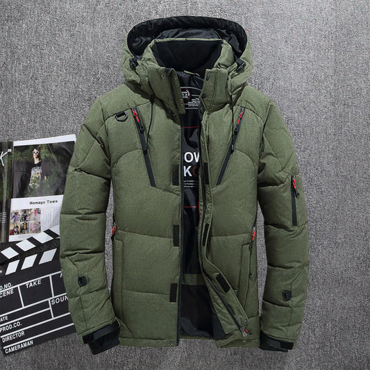 Men's Hooded Winter Puffer Jacket
