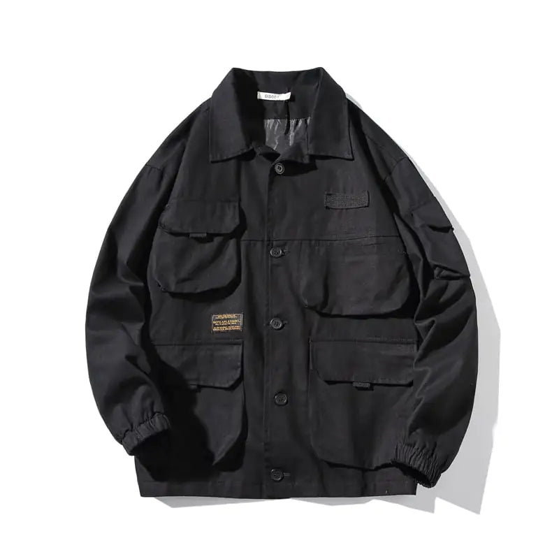 Men's Multi Pocket Utility Jacket
