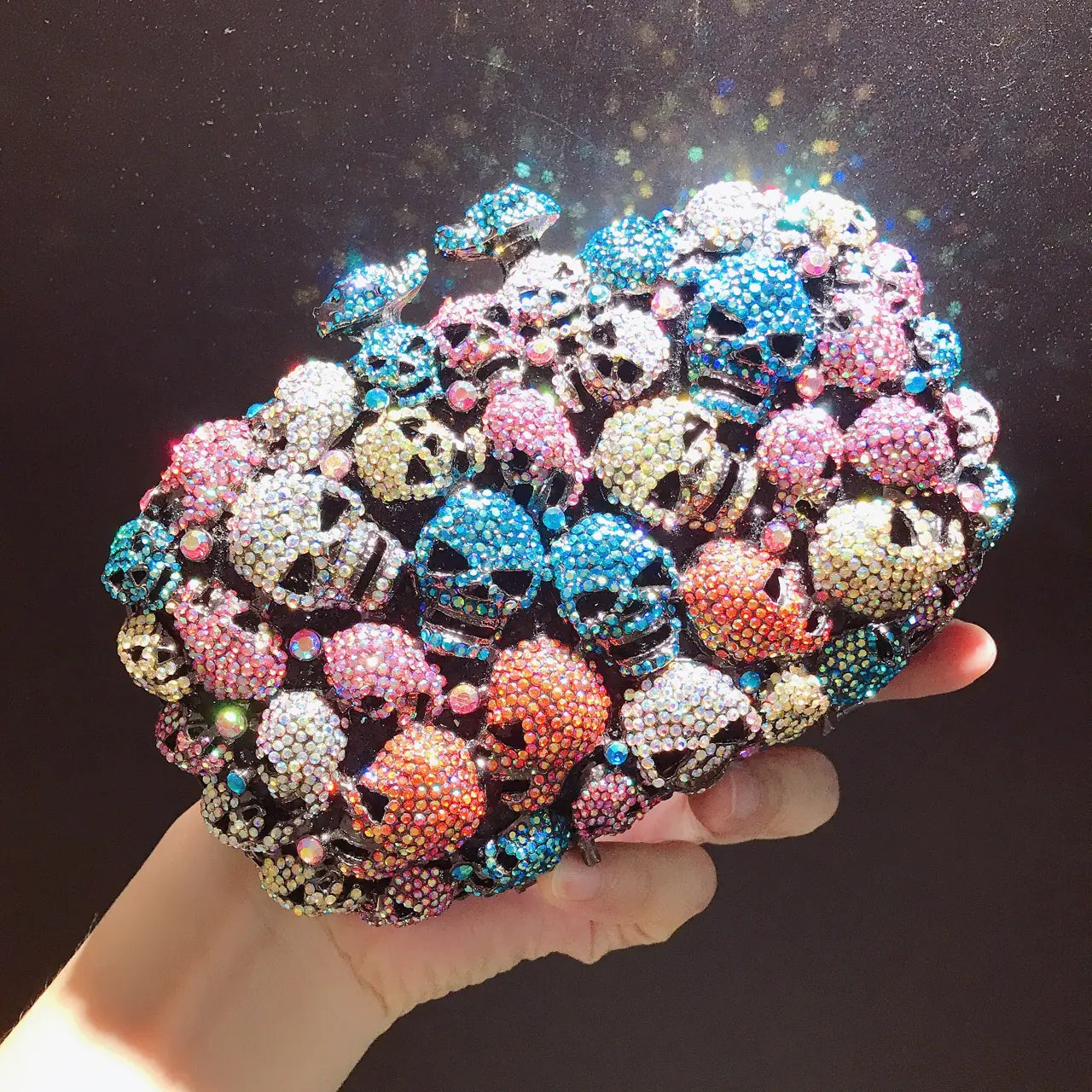 Skull Bloom Handbag