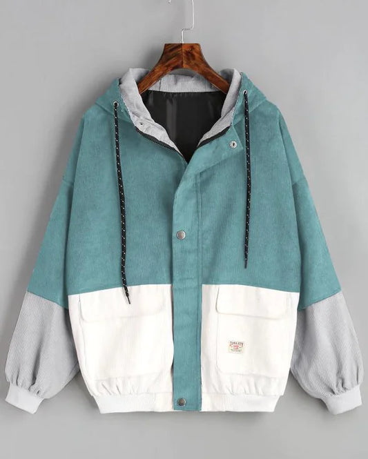 Men’s Hooded Corduroy Jacket