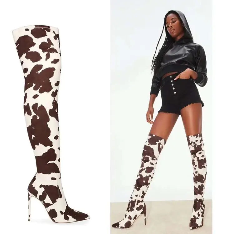 Spotted Luxe Boots