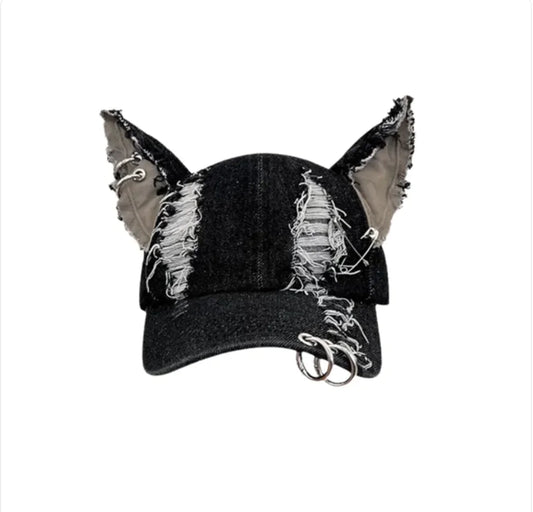 The Sophia Denim Baseball Cap