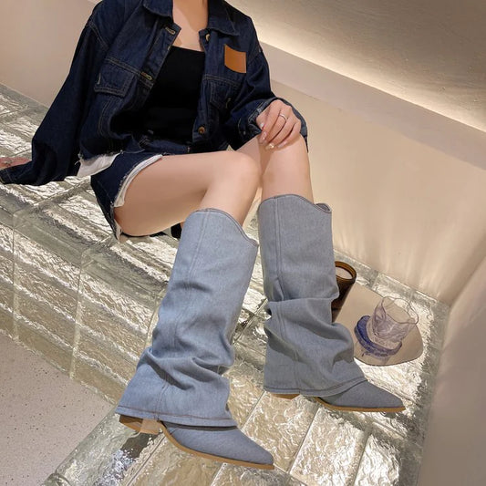 Siren Denim Boot