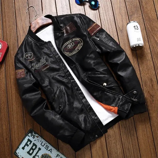 Men's Pilot Leather Jacket