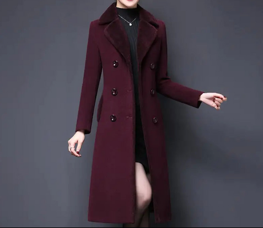 Women’s Refined Winter Wool Coat