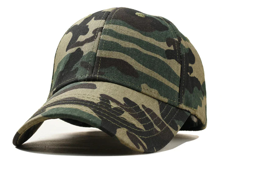 Camouflage Baseball Cap for Men and Women, Pink