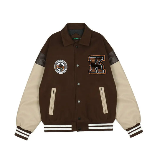 Leather Baseball Jacket