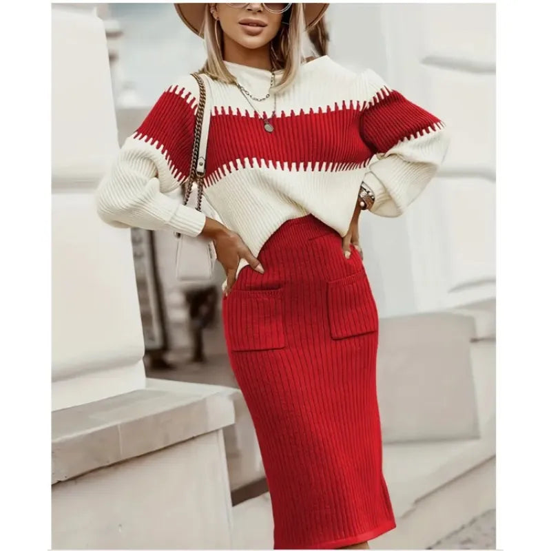 Two-Piece Knit Set