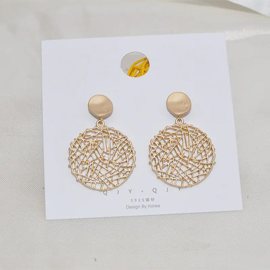 Opal Net Earrings