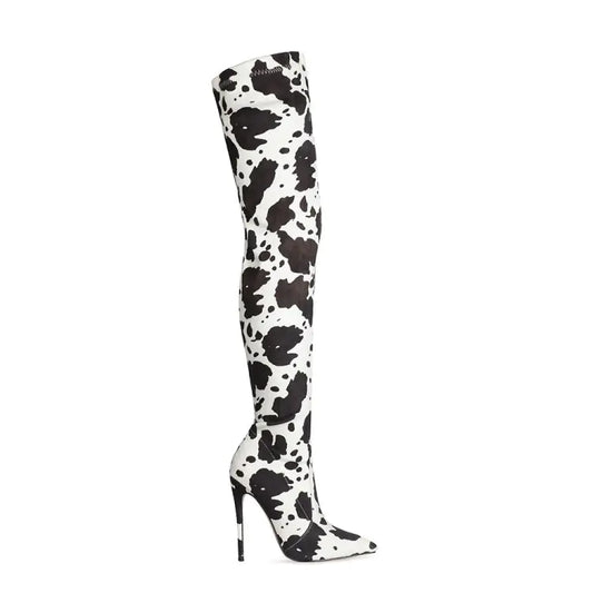 Spotted Luxe Boots