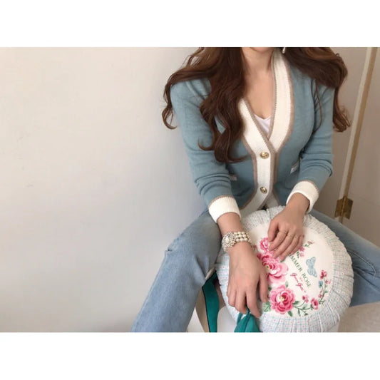 The Giselle V-Neck Cardigan