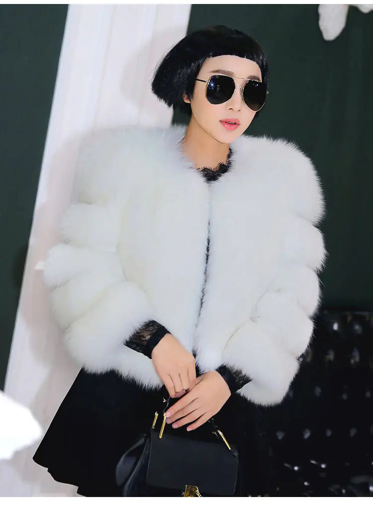 Women’s Arctic Fox Coat