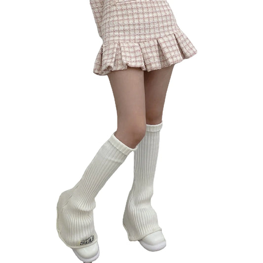Striped Knit Warmers