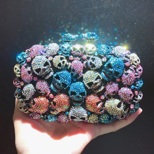 Skull Bloom Handbag