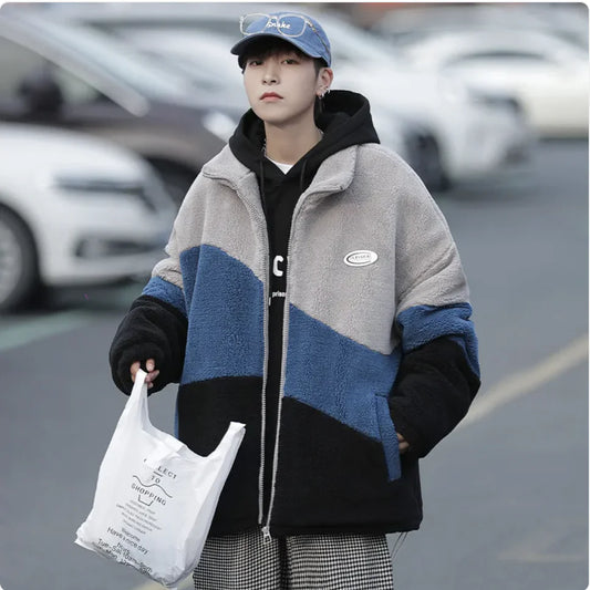 Men’s Colorblock Winter Jacket