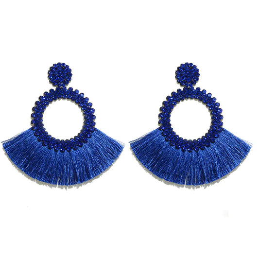 Gypsy Tassel Drop Earrings