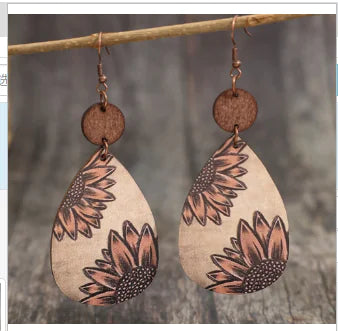 Sunflower Bloom Earrings