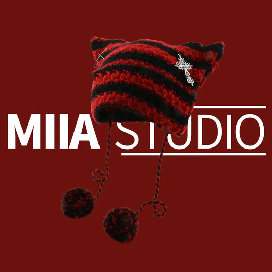Striped Cat Beanie