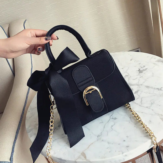 Ribbon Wrap Handbag